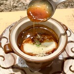 シカゴ - こんな濃いオニオングラタンスープがあるとは