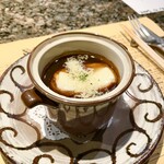 シカゴ - ●お口直し⁈
      オニオングラタンスープ