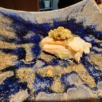 きく家 - 加能蟹(前回訪問時の握りを参考に)