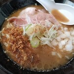 濃麺 海月 - 鶏濃麺 味噌（１１００円）