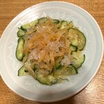 糸仙 - くらげの酢の物