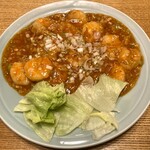 糸仙 - 小海老のチリソース