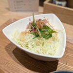 とんかつ成蔵 - キャベツの千切り