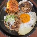 喫茶レトロタイム - この日は豆腐ハンバーグ
