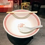 ラーメン大至 - 気付けば完飲