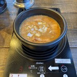 中華そば ことぶきや - つけ汁アップ