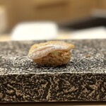 鮨 赫 sushi aka Tokyo - 握り　喉黒昆布