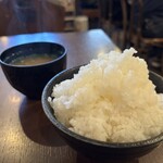 とんかつ ますいや - ご飯 （味噌汁付き）は別料金なのがコチラの特徴　中　300円