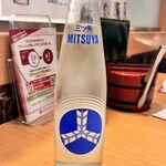 梅丘寿司の美登利総本店 - 三ツ矢サイダー（¥330）