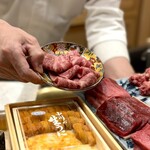 鮨 赫 sushi aka Tokyo - 岩手牛