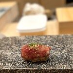 鮨 赫 sushi aka Tokyo - 握り　おはぎ