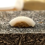 鮨 赫 sushi aka Tokyo - 握り　墨烏賊