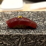 鮨 赫 sushi aka Tokyo - 握り　漬け鮪