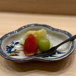 鮨 赫 sushi aka Tokyo - 甘味　フルーツ