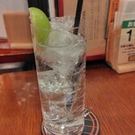 ダブリナーズ　アイリッシュパブ - ジントニック