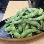 串とメシにはサケキタル 東京駅八重洲店 - 大ばか盛り枝豆 