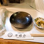 鳥料理 かね正 - 卓上