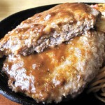 ジロー - 焼きチーズハンバーグ＆ナポリタン