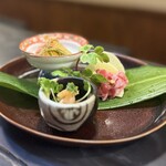 明石鮓 - 八寸盛りです