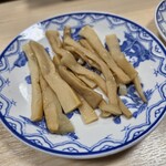 大勝軒 - 小皿メンマ