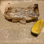 すしやのたい悟 - 太刀魚塩焼さんでーす。①