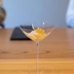 柚木元 - 2025.12 長芋素麺 地物イワナいくら 出汁酢