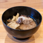 柚木元 - 2025.12 熊白湯鍋（ロースと5種類の天然キノコ）