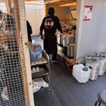 ラーメン岡本屋 - 店舗厨房