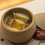 安べえ寿し - アワビの茶碗蒸し