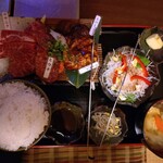 松阪牛たんど - 松阪牛網焼き定食（御飯大）