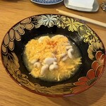 スシコーヒー - タラの白子たまごとじ