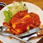 ふうすけ - チーズハンバーグ