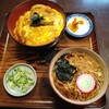 そば処 天寿庵 - かつ丼セット