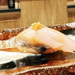 札幌 すし白 - 寒鰆