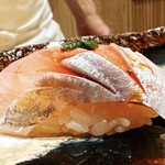 札幌 すし白 - 真鯵