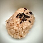 松濤館 - 赤飯はシャッキリモチモチ