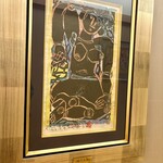 松濤館 - 棟方志功・肘揚妃の棚