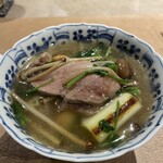 旬華 なか村 - 鴨南蛮ラーメン
