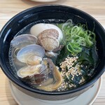 スシロー - 料理写真:貝塩ラーメン煮玉子付