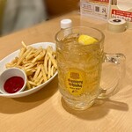 ジョイフル - ドリンク写真:ハイボールスタート（プレモル苦手）