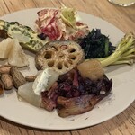marcello - 野菜前菜盛り合わせ　¥2,200