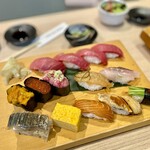 東京寿司 ITAMAE SUSHI - 選抜極上セット5,480円