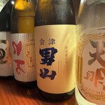 会津 田舎家 - ドリンク写真:会津の銘酒