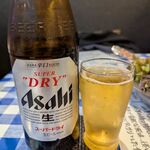 ら京 池上店 - スーパードライ中瓶 750円