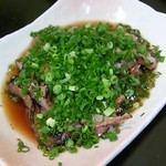 あおき - 2014年11月：宮崎赤鶏のタタキ