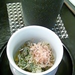 あおき - 2014年11月：お通しは子持ち昆布