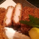 とんかつ マンジェ - 上ロースかつ　ジューシーでおいしい