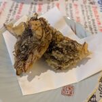 ら京 - もずく天ぷら 350円