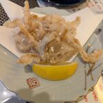 ら京 - ホタテ貝ひものからあげ 600円