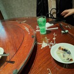 南洋飯店 - メロンソーダ二杯目